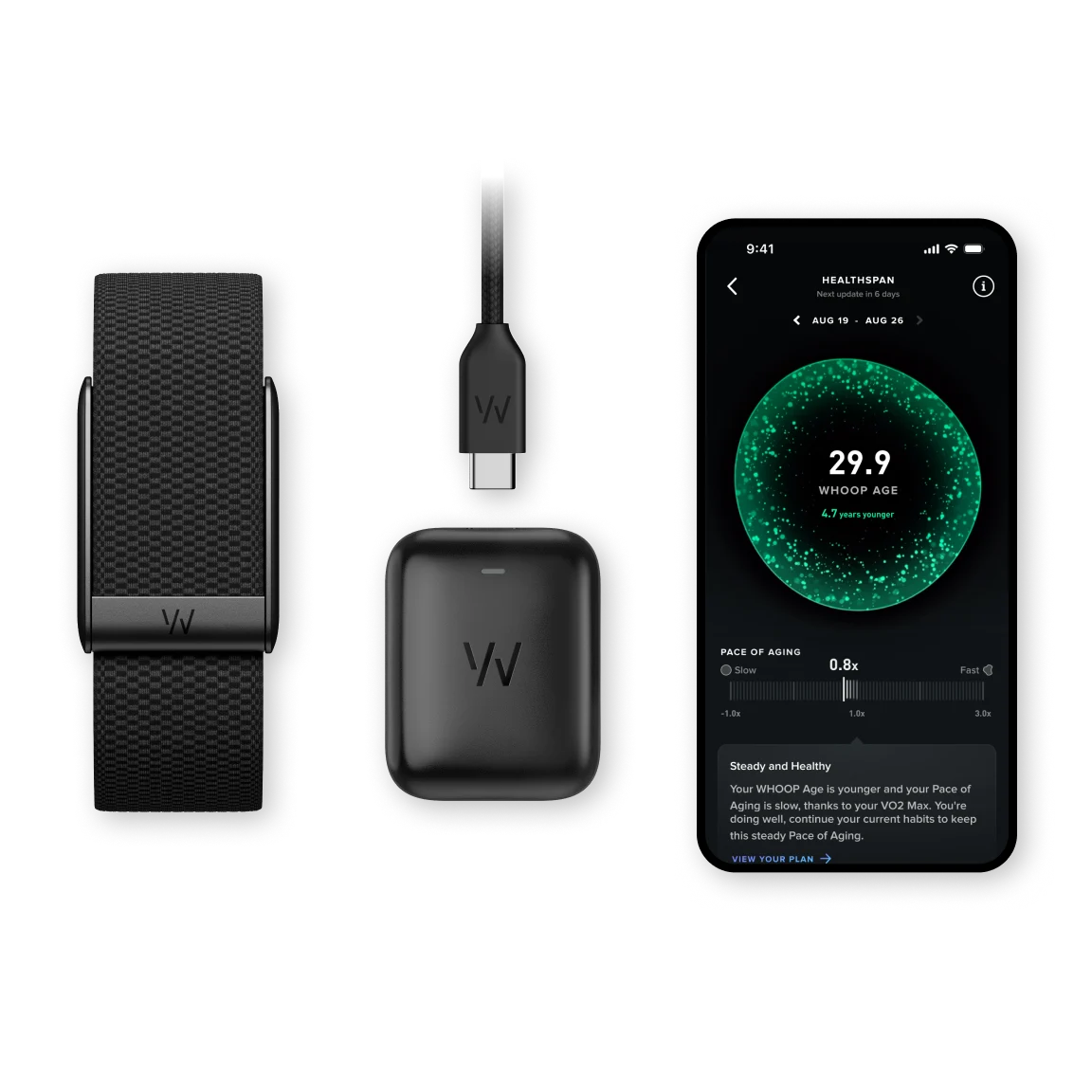 WHOOP Peak 5.0 Fitness & Health Tracker