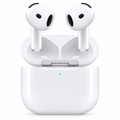 Apple AirPods 4 with Active Noise Cancellation on white background