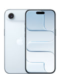 Apple iPhone Air Sky Blue – front and back