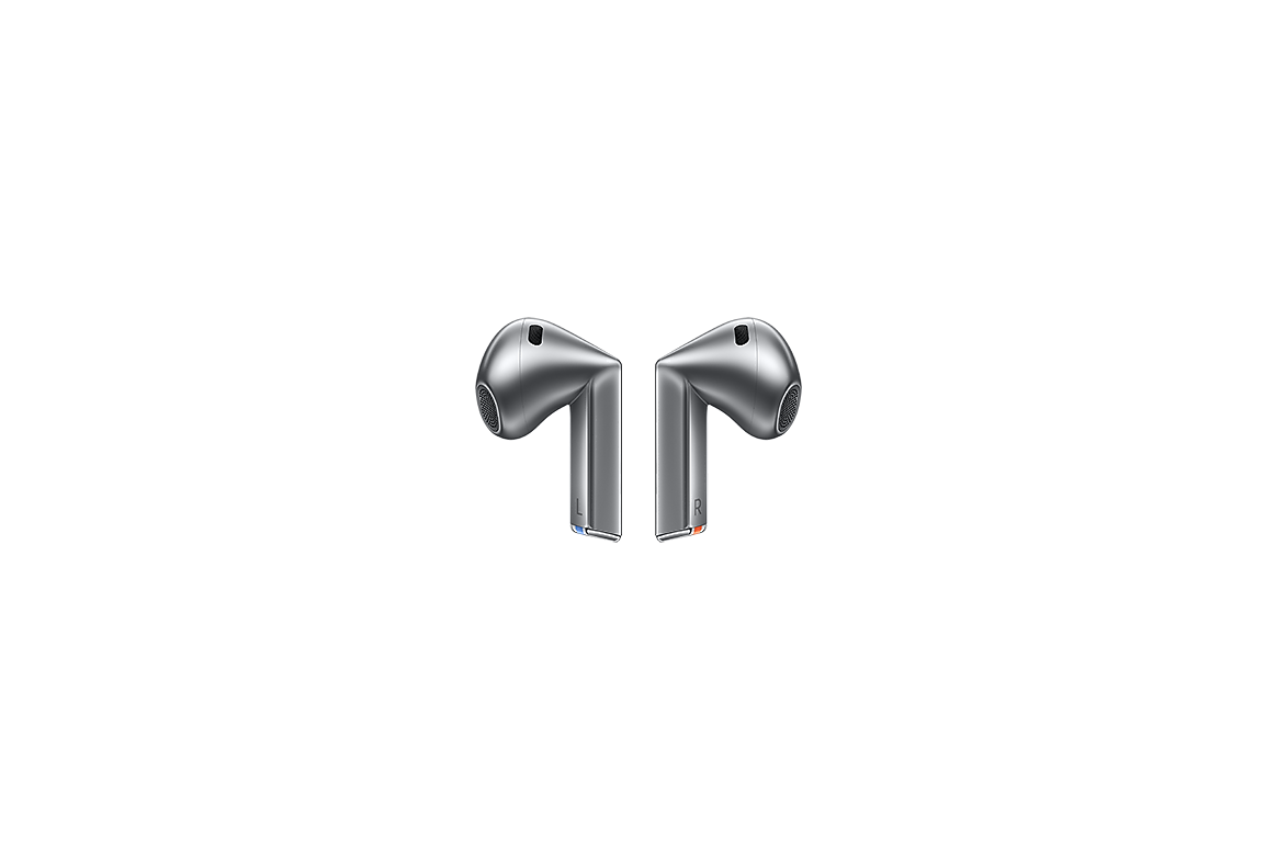Galaxy Buds3 Silver rear view