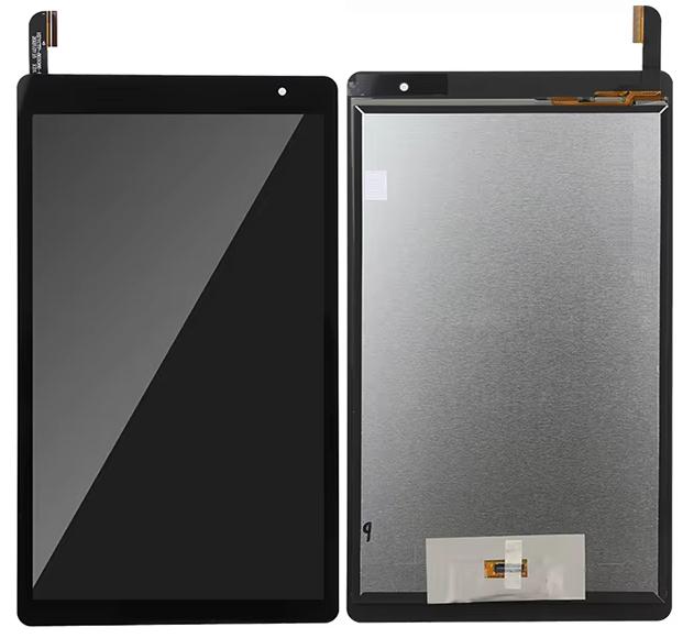 Blackview Tab 50 الداخلية replacement LCD screen with visible flex cable on clean background