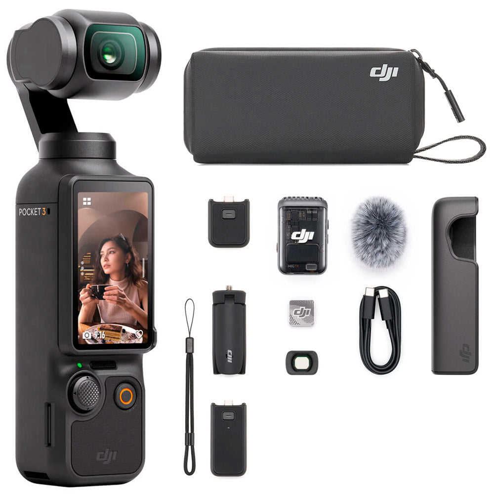 DJI Osmo Pocket 3 Creator Combo on white background