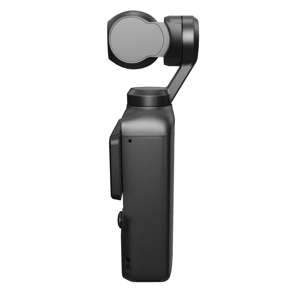 DJI Osmo Pocket 3 side view on white background