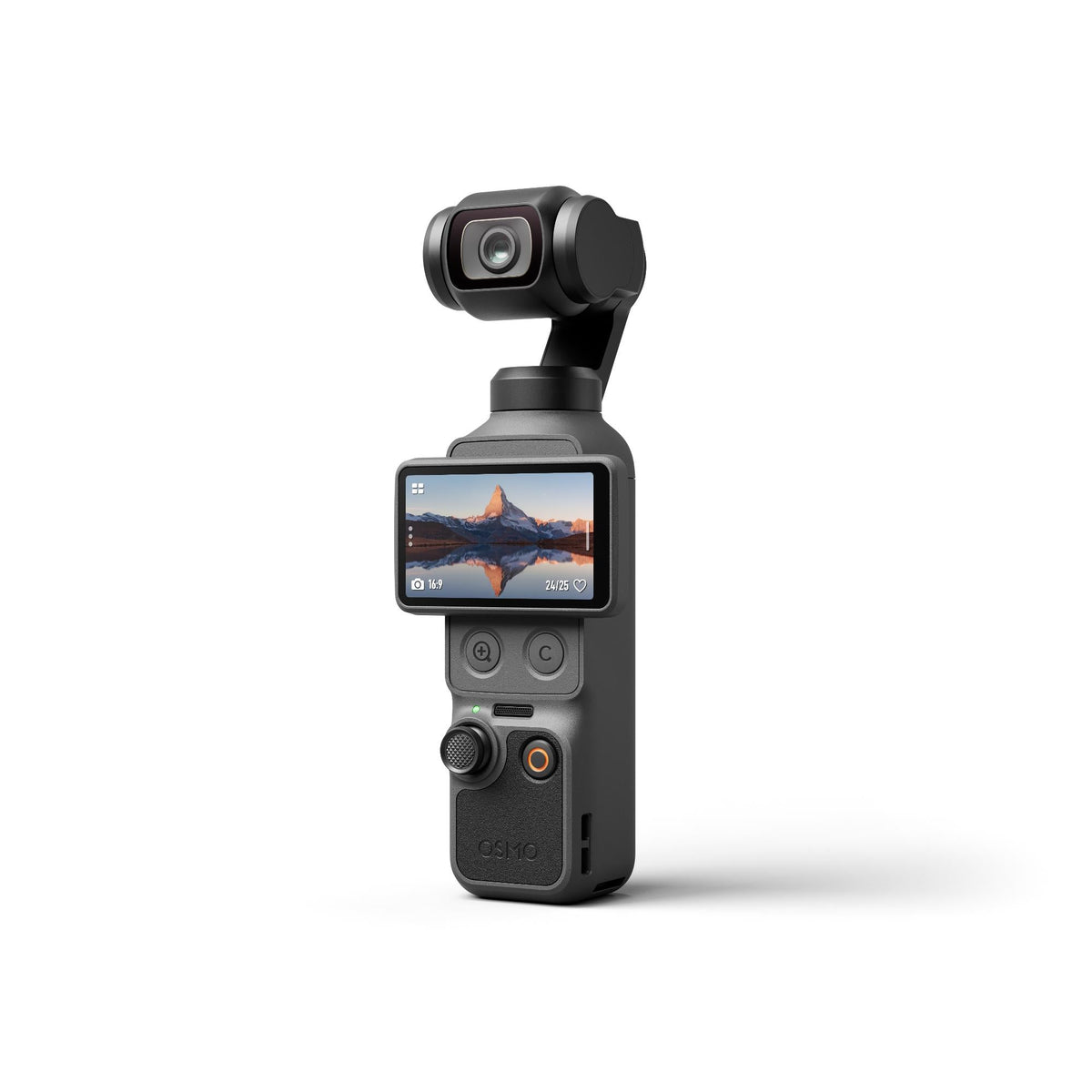 DJI Osmo Pocket 4 product view on white background