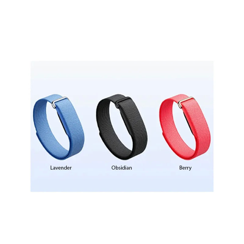Google Fitbit Air أزرق وأسود وزهري