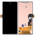 شاشة بديلة Google Pixel 6a LCD من الأمام والخلف بخلفية بيضاء