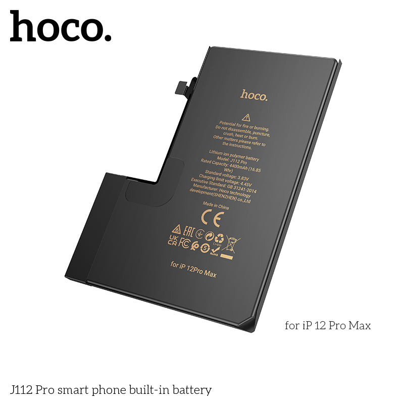 تفاصيل بطارية HOCO J112 Pro لآيفون 12 Pro Max