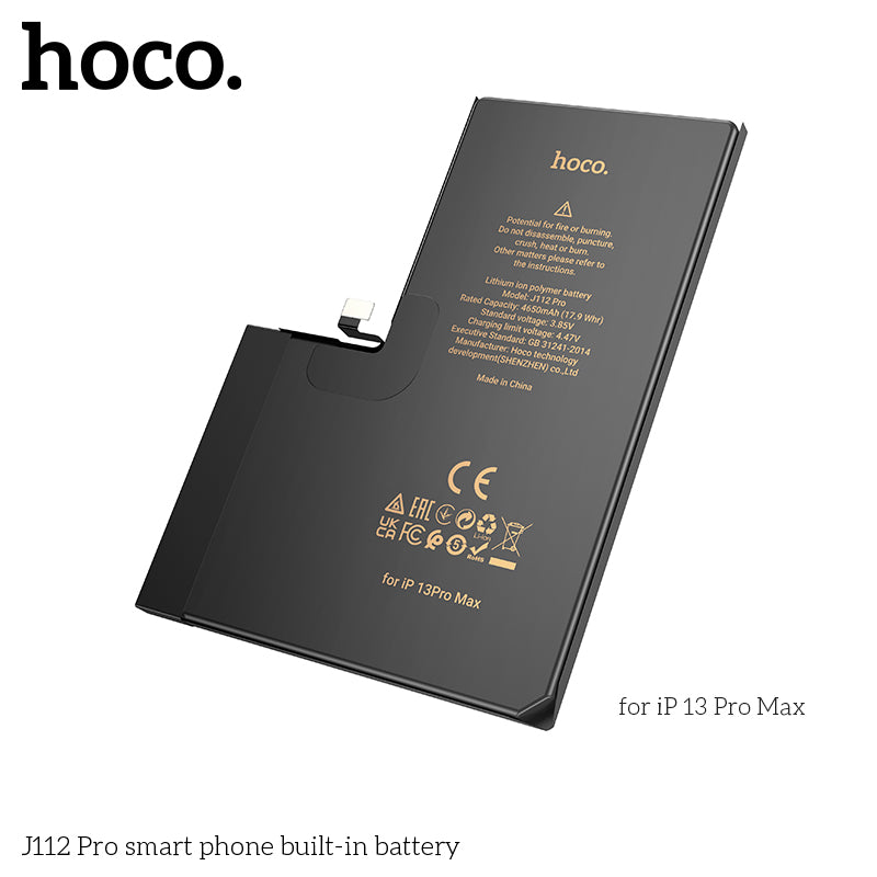 تفاصيل بطارية HOCO J112 Pro لآيفون 13 Pro Max