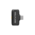 Hollyland LARK A1 Duo USB-C wireless microphone black