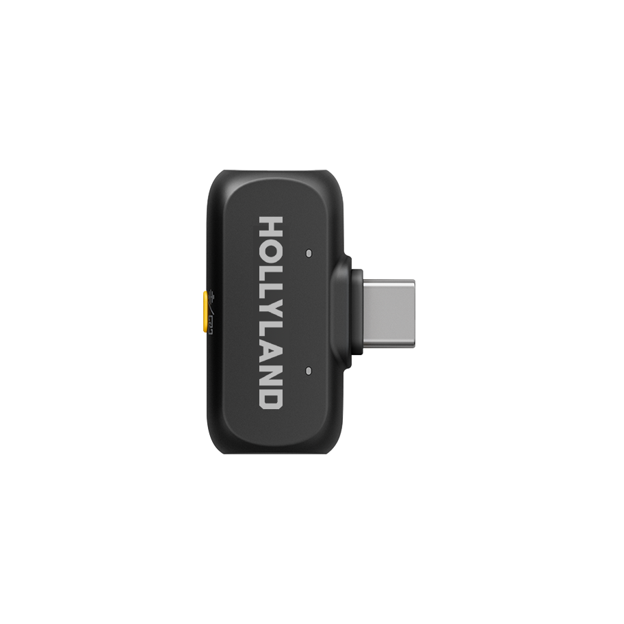 Hollyland LARK A1 Duo USB-C wireless microphone black