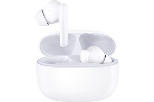 سماعات HONOR CHOICE Earbuds X7 Lite البيضاء مع علبة الشحن