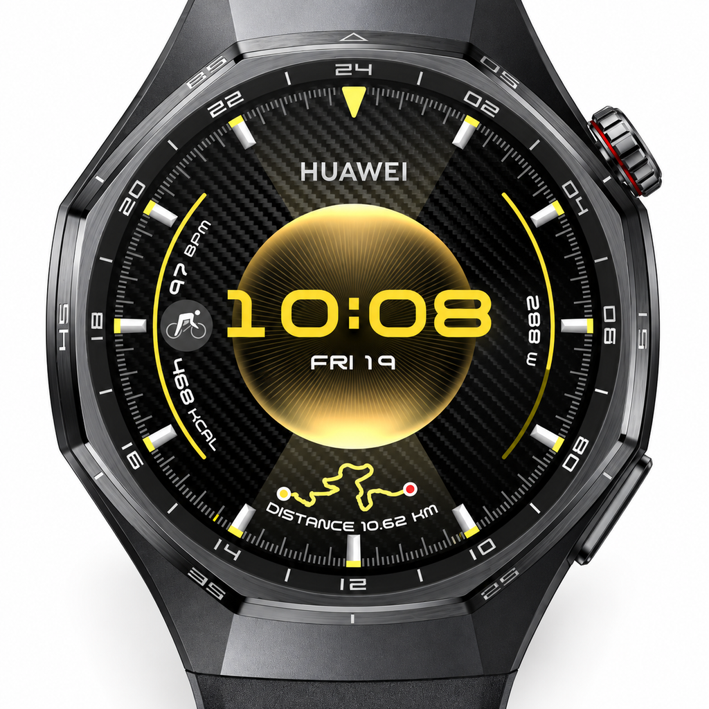 Huawei Watch GT 6 Pro 46mm Brown & Black detail