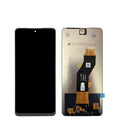 Infinix Hot 50i LCD screen assembly with flex cable on white background