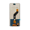 Infinix Note 12i LCD screen assembly with flex cable on white background