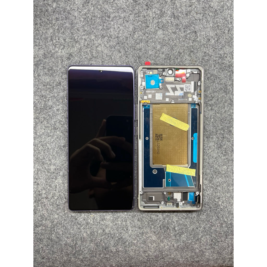 Infinix Note 50 Pro with frame AMOLED screen assembly with frame with flex cable