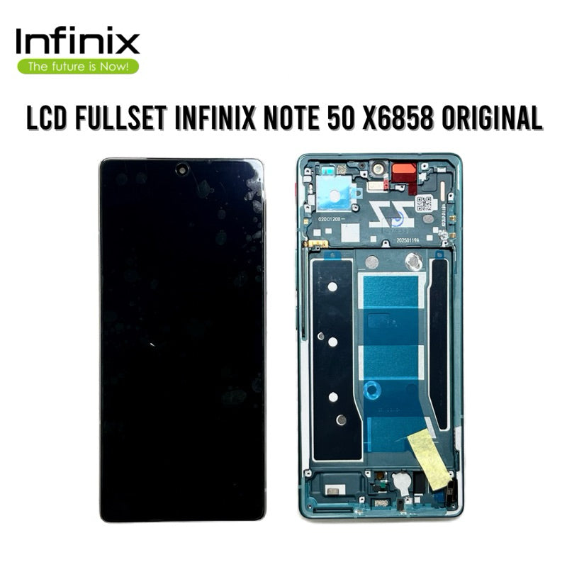 Infinix Note 50 with frame AMOLED screen assembly with frame with flex cable