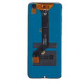 Infinix Smart 5 LCD screen assembly with flex cable on white background