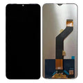 Infinix Smart 6 HD LCD screen assembly with flex cable on white background