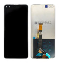 Infinix Zero 8 LCD screen assembly with flex cable on white background
