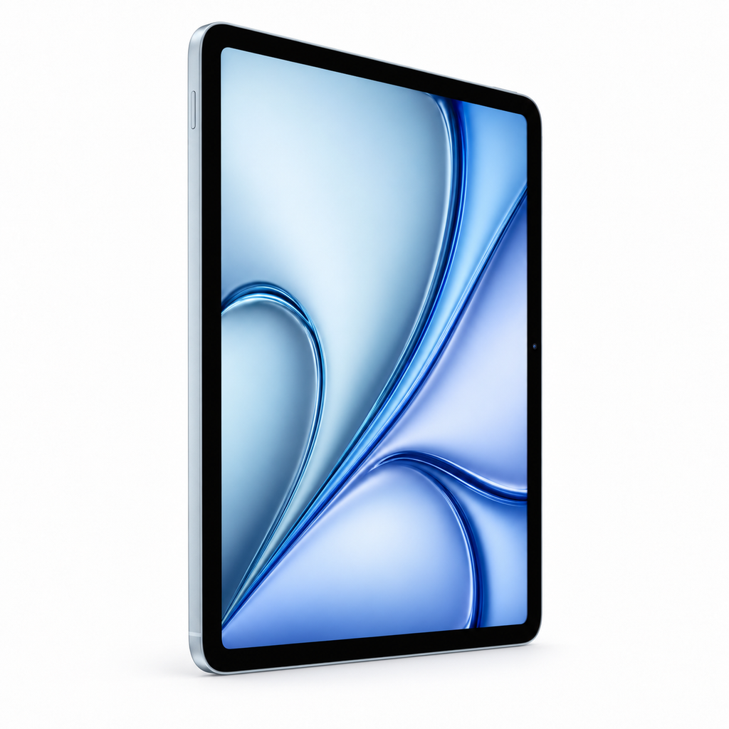 Apple iPad Air 11-inch M4 128GB silver product view on white background