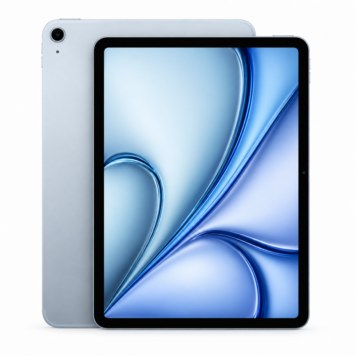 Apple iPad Air 11-inch M4 128GB product duo on white background