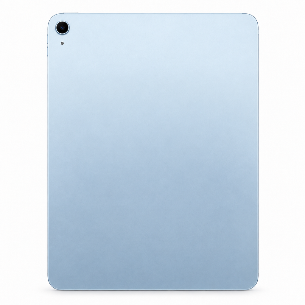 Apple iPad Air 11-inch M4 128GB back view on white background