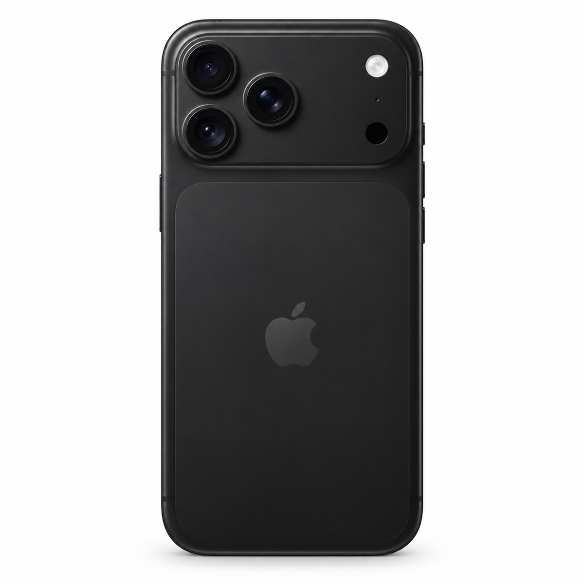 iPhone 18 Pro Max 256GB Deep Black، منظر خلفي على خلفية بيضاء