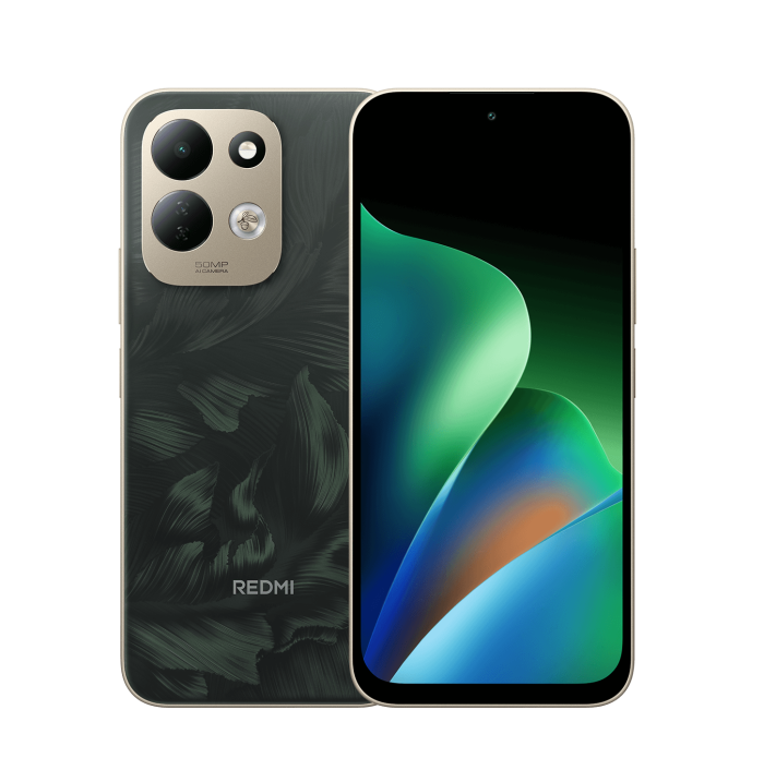 REDMI 17 Oak Green front and back