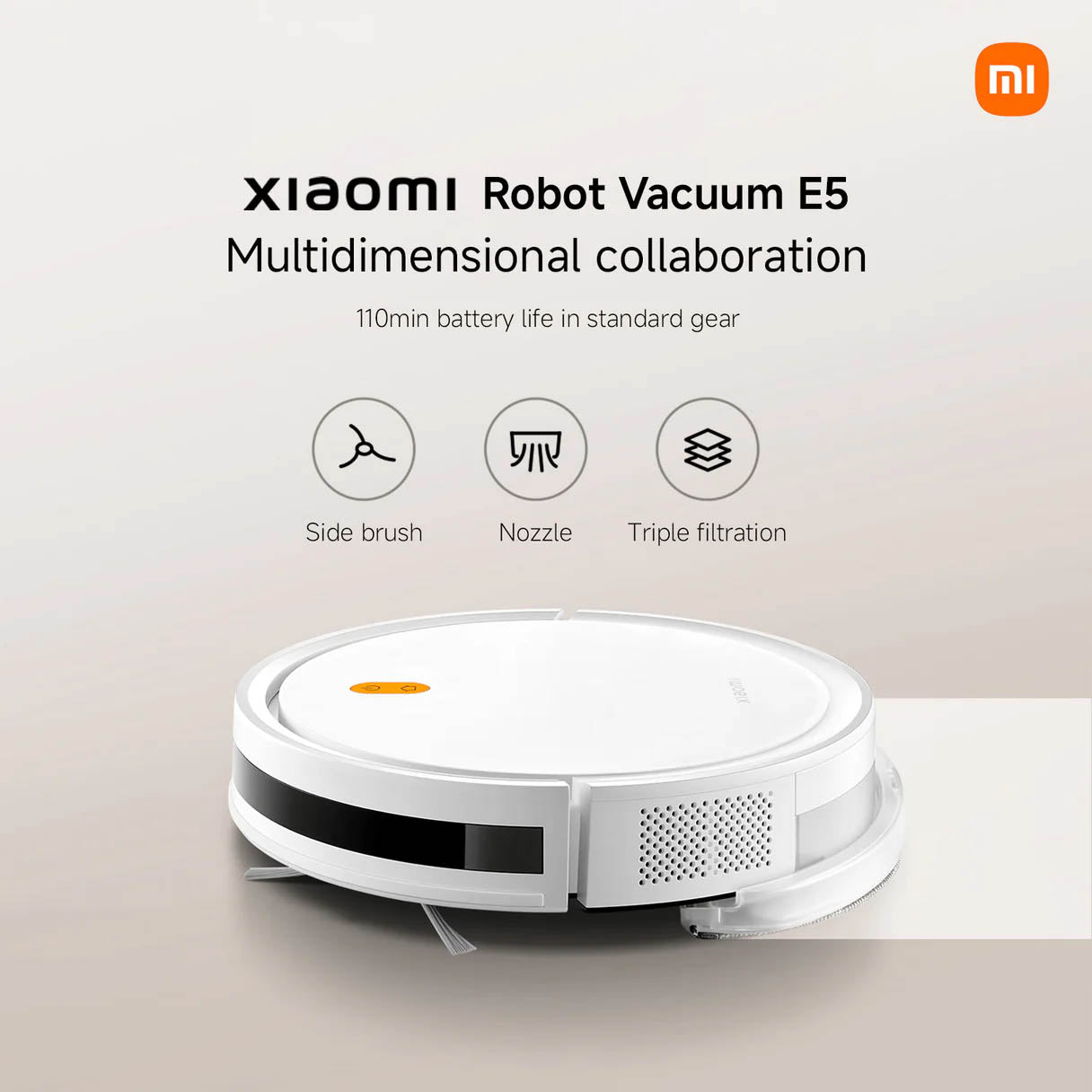 • Xiaomi Robot Vacuum E5 ✅ EU 2026