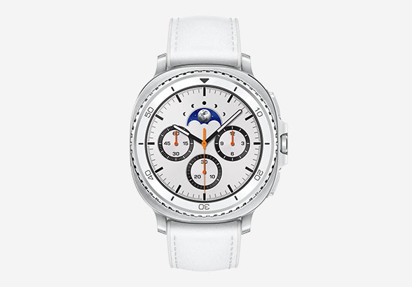 Samsung Galaxy Watch8 Classic White front view