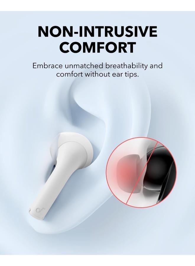 Soundcore K20i white earbuds features