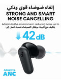 Anker Soundcore R50i NC black earbuds and charging case