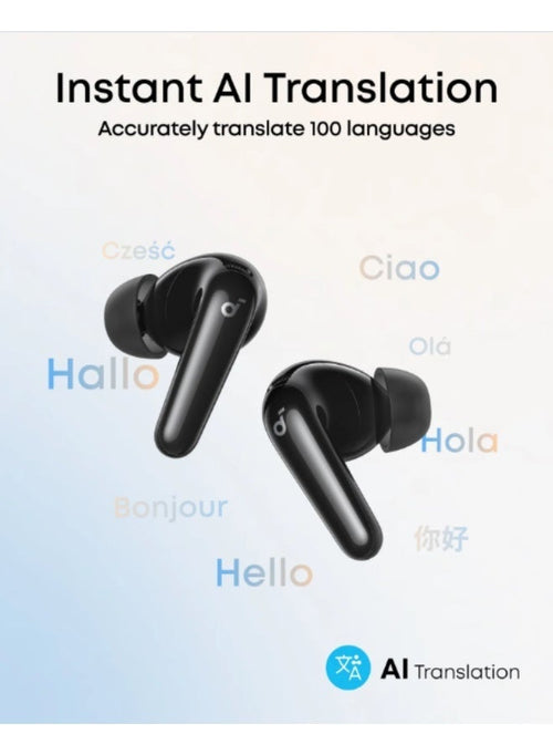 Soundcore R60i NC black wireless earbuds product view