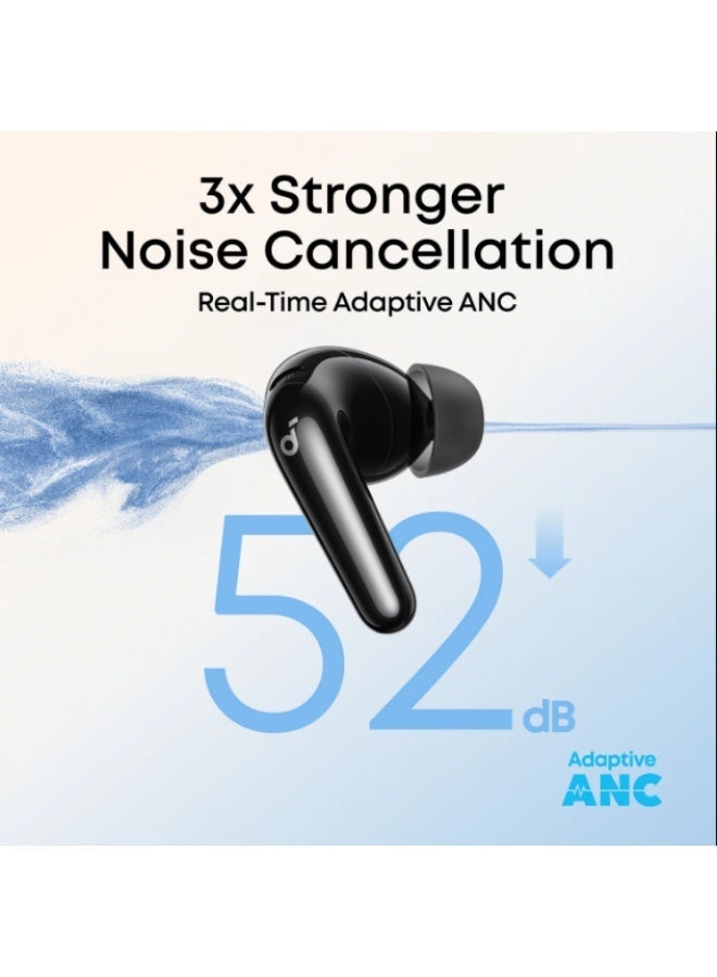Soundcore R60i NC black earbuds features