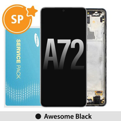 شاشة Samsung Galaxy A72 أصلية Service Pack
