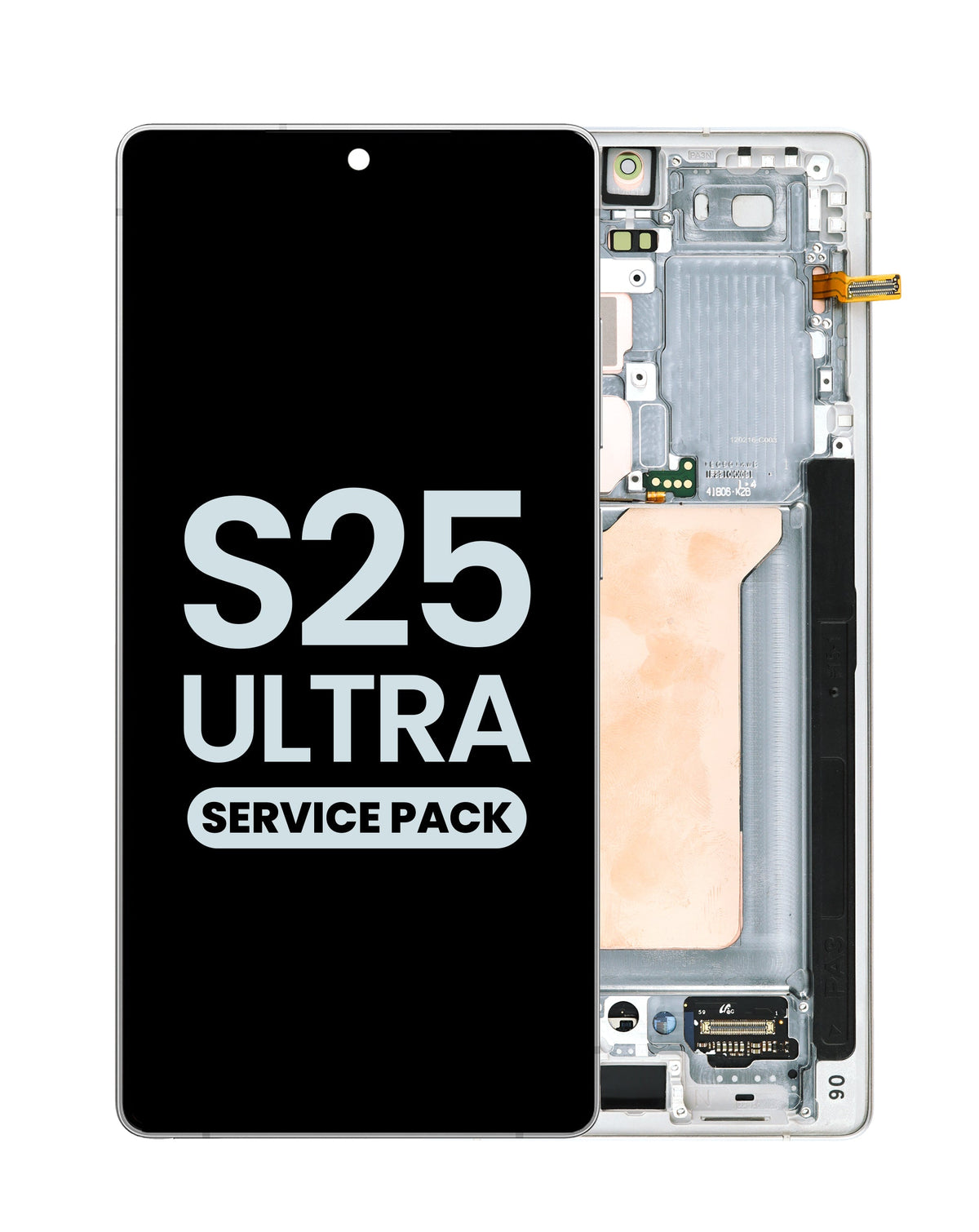 شاشة Samsung Galaxy S25 Ultra أصلية Service Pack