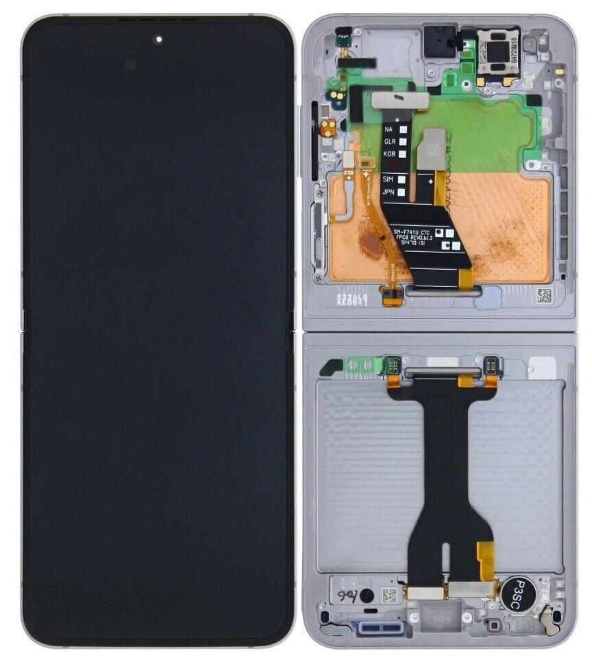 شاشة Samsung Galaxy Z Flip 6 داخلية أصلية Service Pack