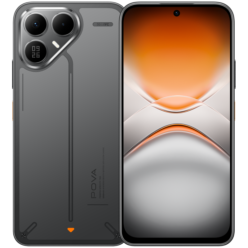 TECNO POVA 8 5G أسود
