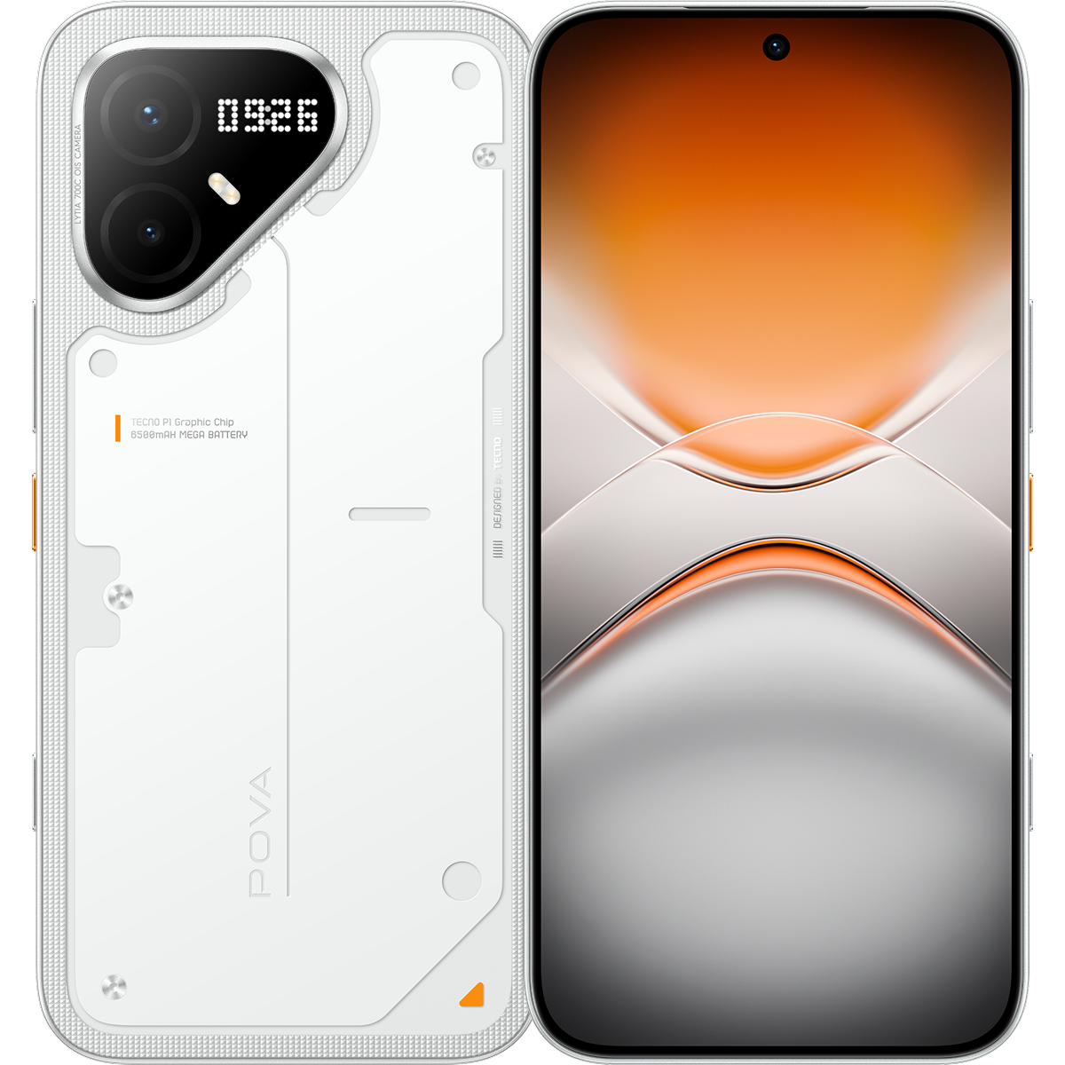 TECNO POVA 8 Pro 5G أبيض