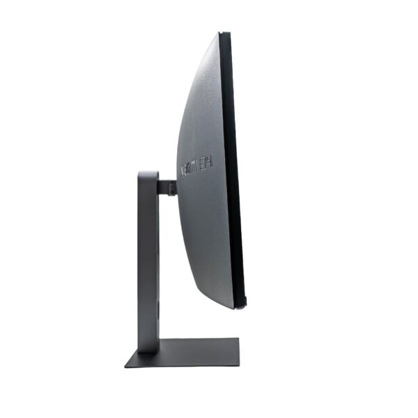 Xiaomi G34WQi curved gaming monitor side angle on white background